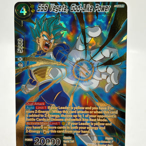 Dragon Ball Super Masters - SSB Vegeta, God-Like Power BT23-115 SPR FRENLY BRICKS - Open 7 Days