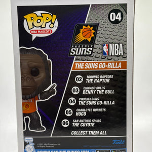 Funko POP! Nba Mascots #04 The Suns Go-Rilla Vinyl Figure FRENLY BRICKS - Open 7 Days