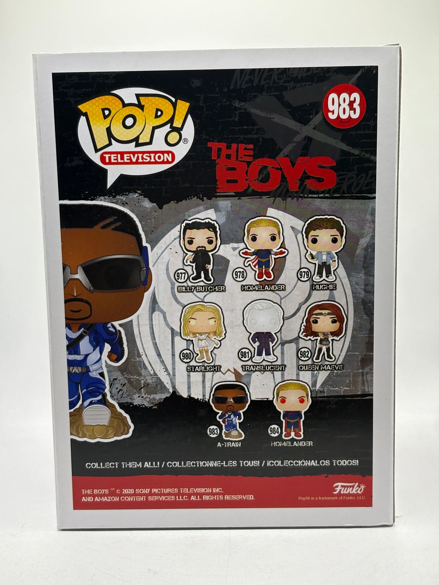 Funko POP! Television The Boys #983 A-Train Vinyl Figure FRENLY BRICKS - Open 7 Days