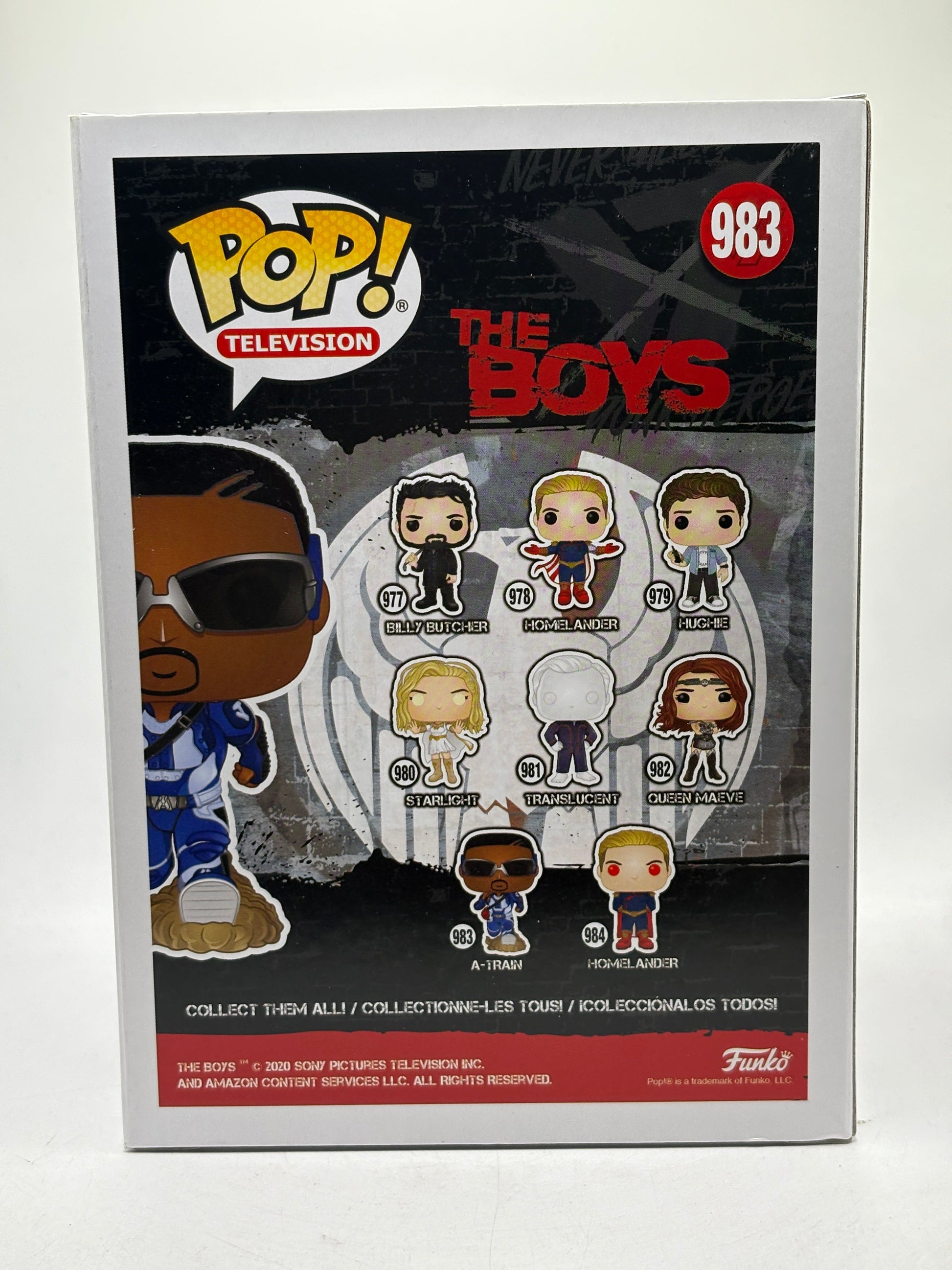 Funko POP! Television The Boys #983 A-Train Vinyl Figure FRENLY BRICKS - Open 7 Days