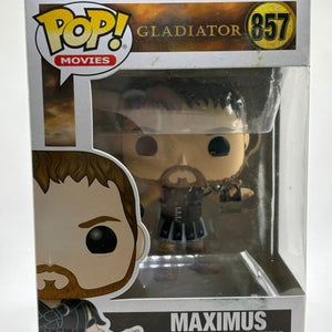 Funko POP! Movies Gladiator #857 Maximus Vinyl Figure * Box Damage* FRENLY BRICKS - Open 7 Days