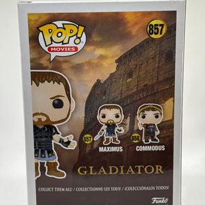 Funko POP! Movies Gladiator #857 Maximus Vinyl Figure * Box Damage* FRENLY BRICKS - Open 7 Days