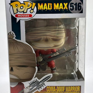Funko POP! Movies Mad Max Fury Road #516 Coma-Doof Warrior FRENLY BRICKS - Open 7 Days