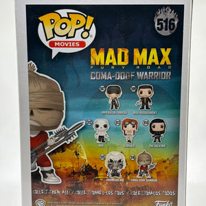 Funko POP! Movies Mad Max Fury Road #516 Coma-Doof Warrior FRENLY BRICKS - Open 7 Days