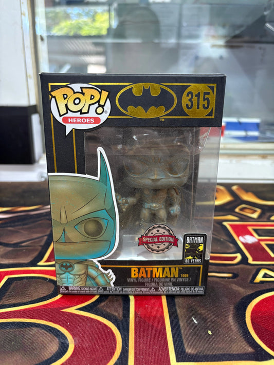 Funko Pop! Vinyl: Batman 1989 Bronze Patina Special Edition 315 FRENLY BRICKS - Open 7 Days
