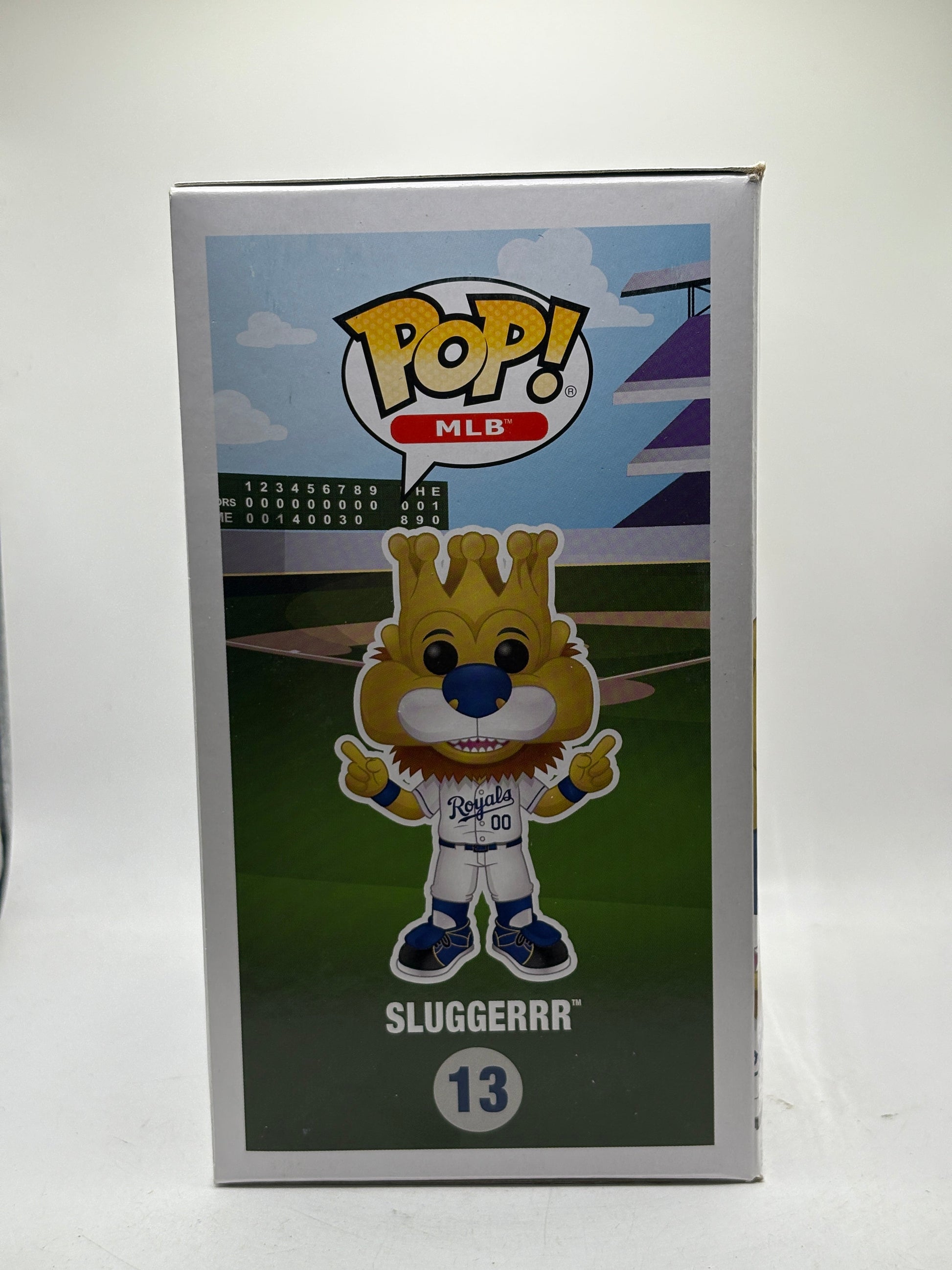 Funko POP! MLB Kansas City Royals #13 Sluggerrr Vinyl Figure FRENLY BRICKS - Open 7 Days