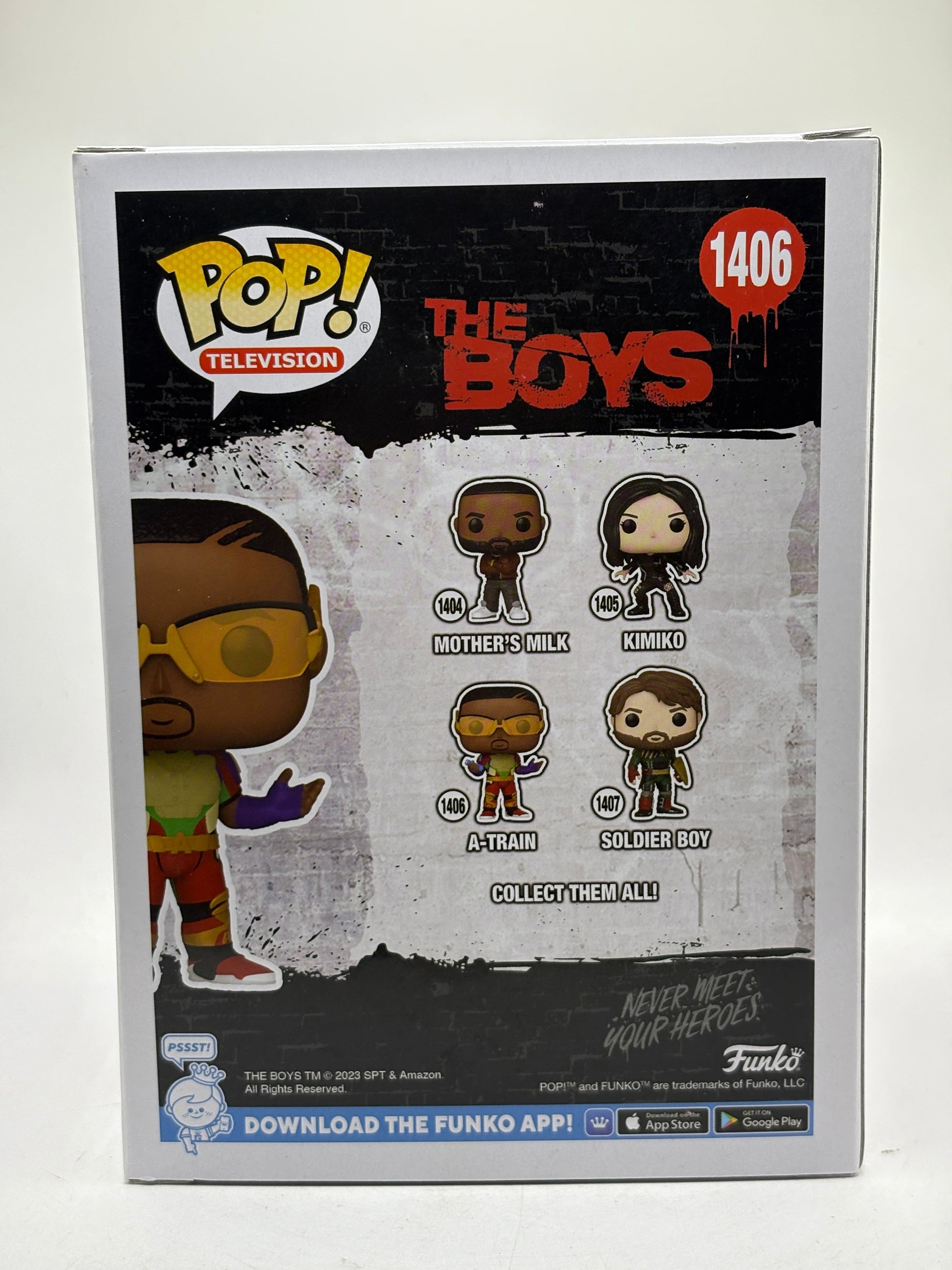 Funko POP! Television The Boys #1406 A-Train Vinyl Figure FRENLY BRICKS - Open 7 Days
