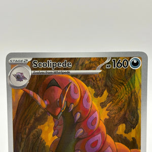 Pokemon TCG Black Bolt - Scolipede 134/086 Illustration Rare NM FRENLY BRICKS - Open 7 Days