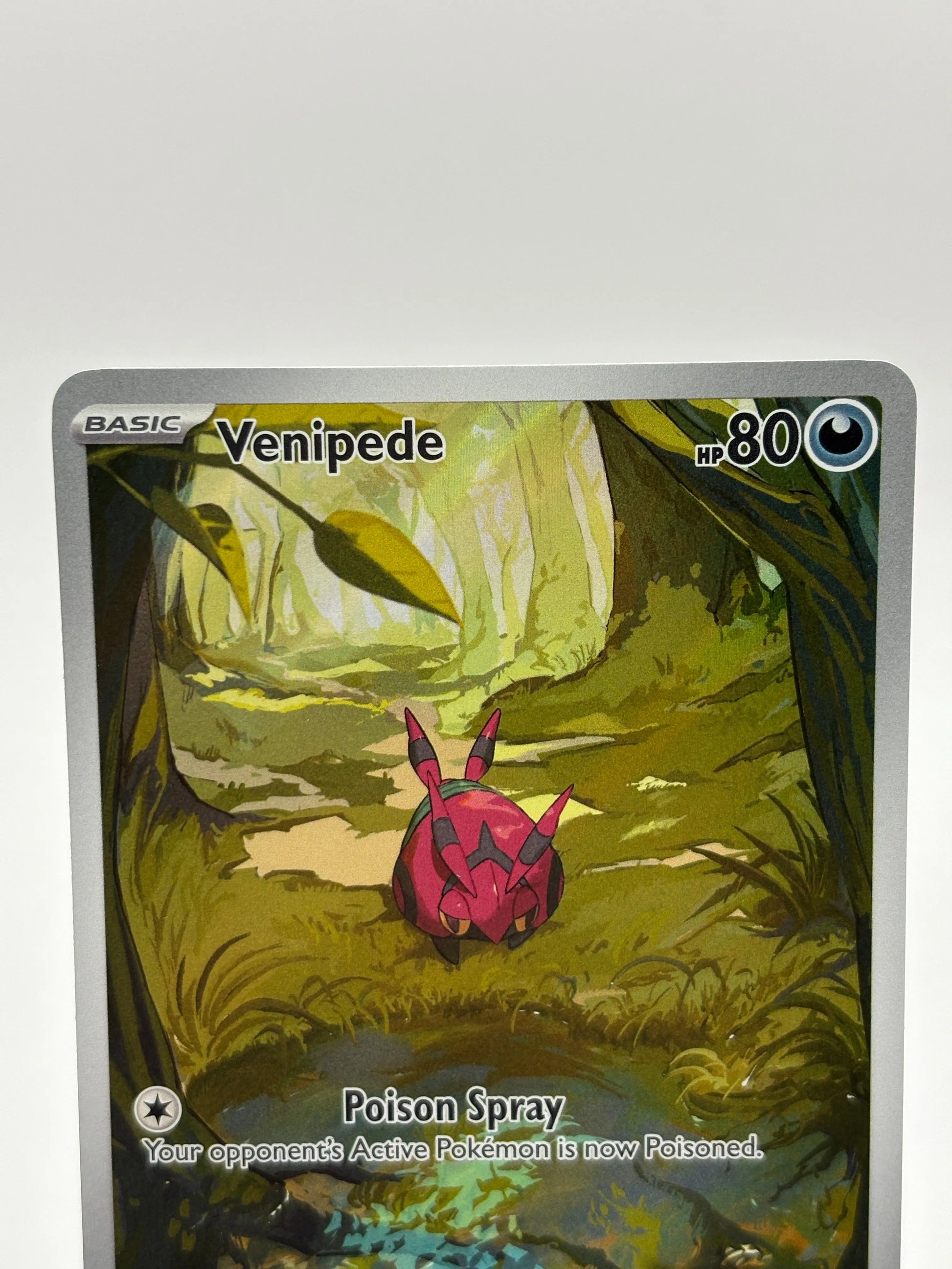 Pokemon TCG Black Bolt - Venipede 132/086 Illustration Rare NM FRENLY BRICKS - Open 7 Days