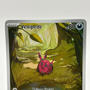 Pokemon TCG Black Bolt - Venipede 132/086 Illustration Rare NM FRENLY BRICKS - Open 7 Days