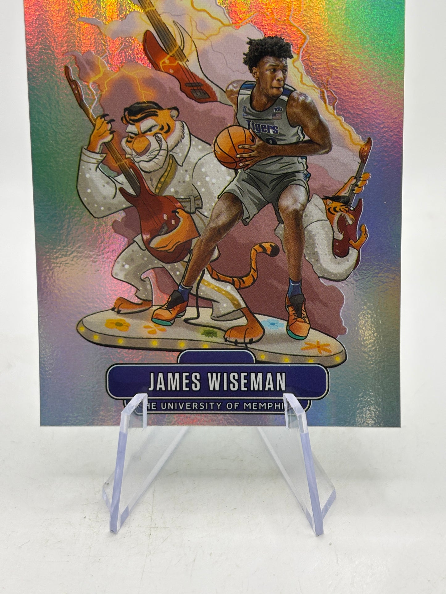 2020 Panini Chronicles Collegiate James Wiseman Rookie Downtown SP