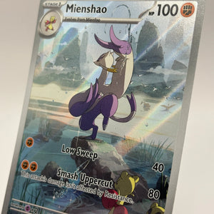 Pokemon TCG White Flare - Mienshao 134/086 Illustration Rare NM FRENLY BRICKS - Open 7 Days