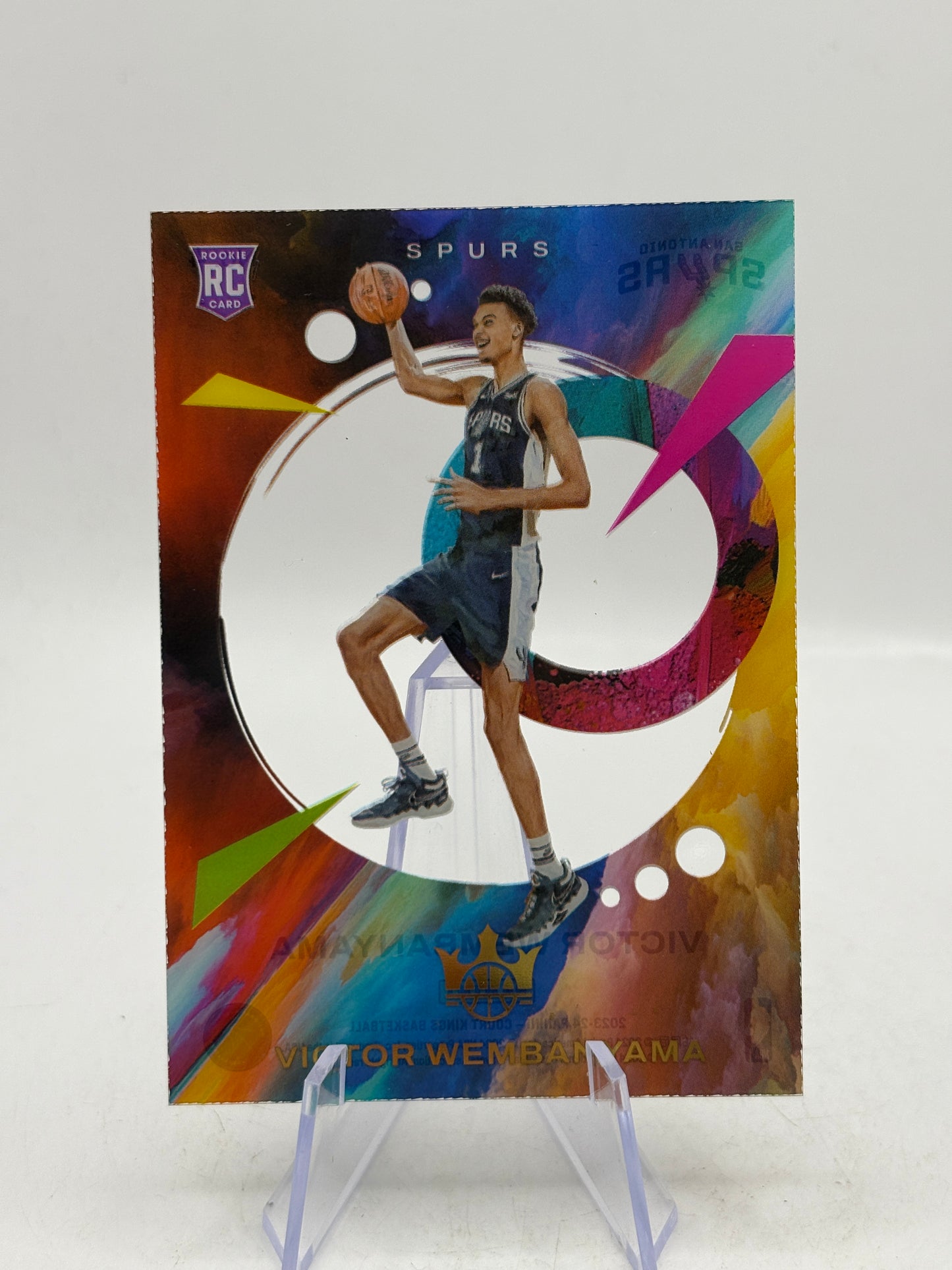 2023-24 Panini Court Kings Acetate Victor Wembanyama Rookie RC #4 SA Spurs