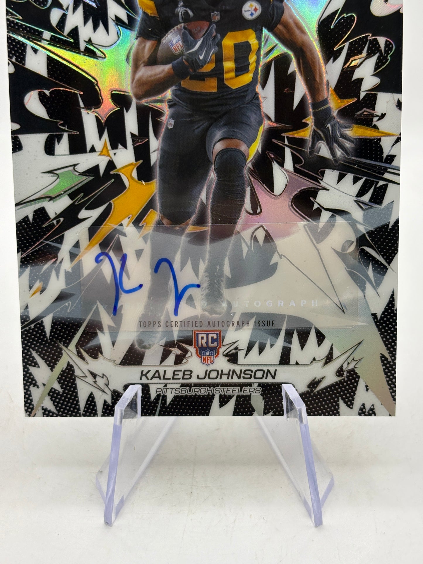 2025 Topps Resurgence Kaleb Johnson RC Auto /375