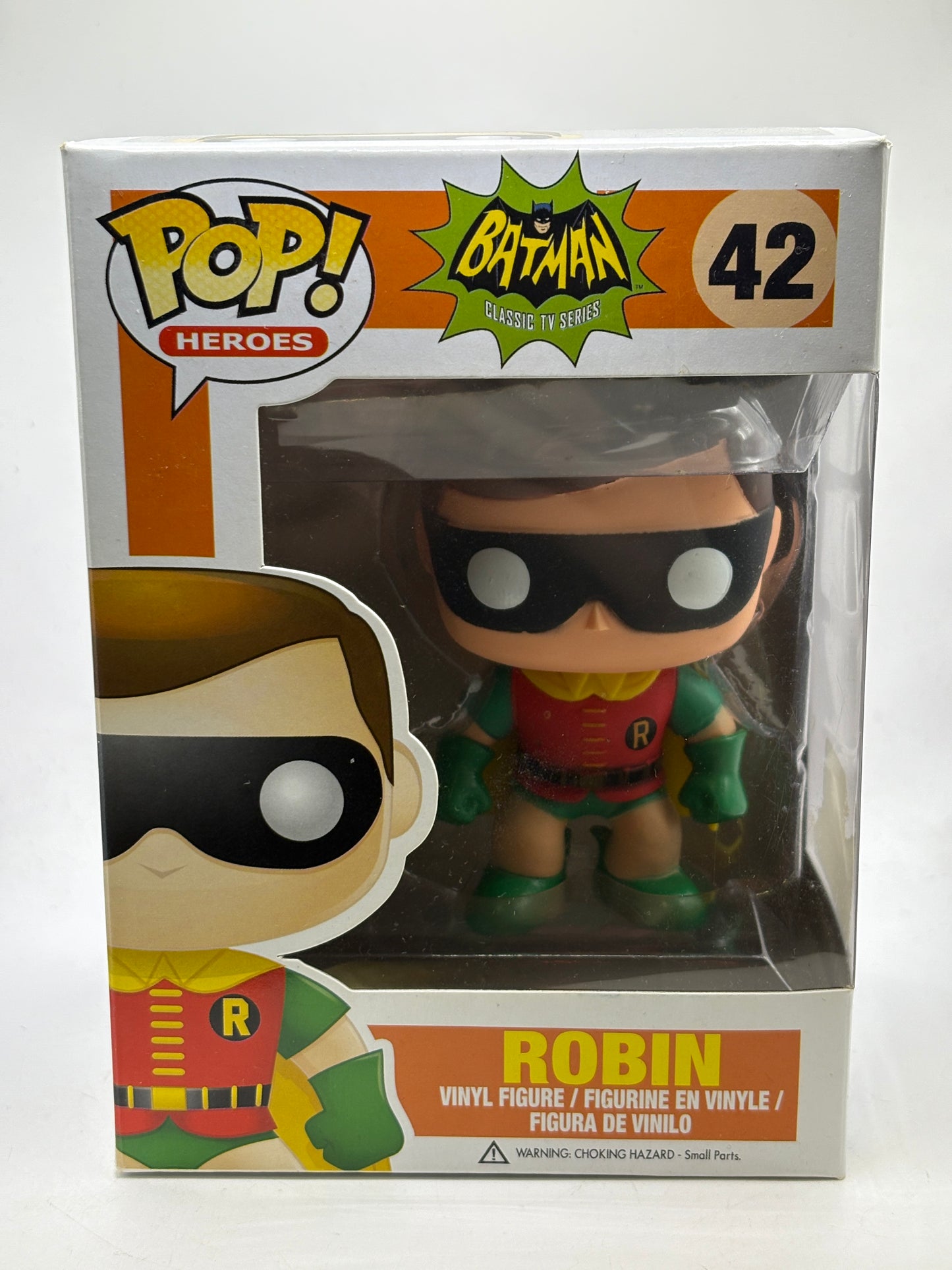 Funko POP! Heroes Batman Classic TV #42 Robin Vinyl Figure 2013