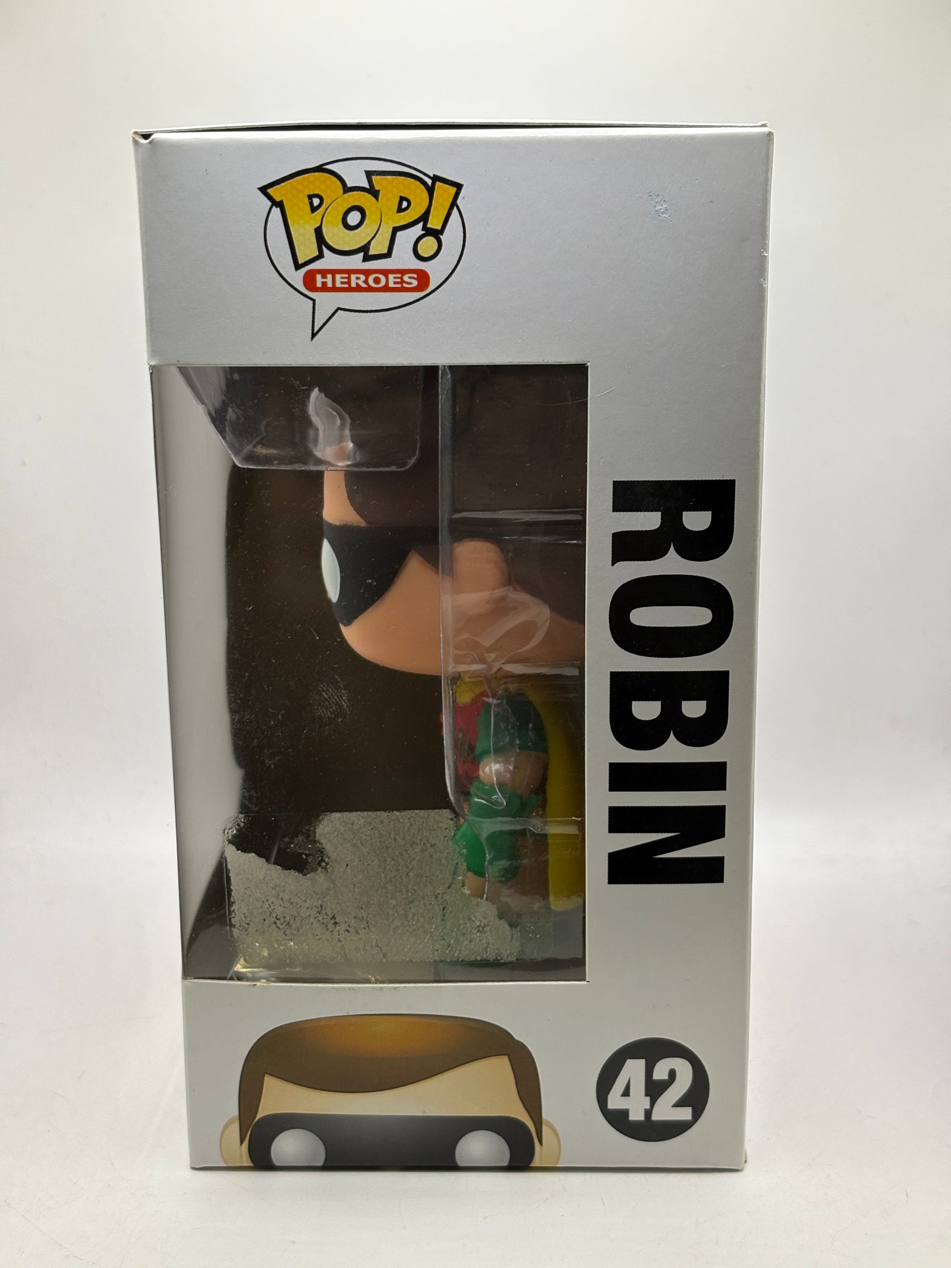 Funko POP! Heroes Batman Classic TV #42 Robin Vinyl Figure 2013 image 2
