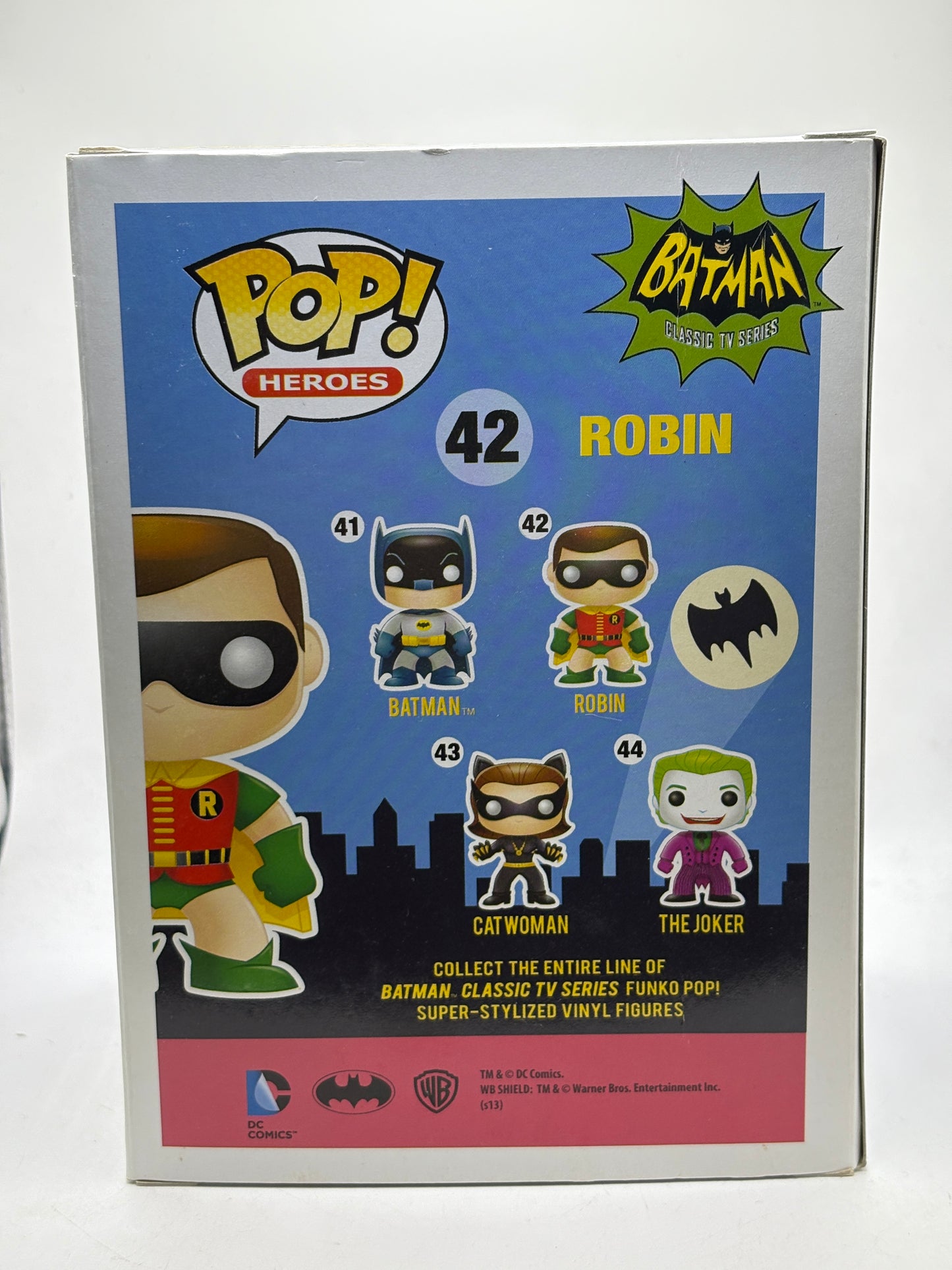 Funko POP! Heroes Batman Classic TV #42 Robin Vinyl Figure 2013
