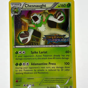 Pokemon TCG XY Breakthrough - Chesnaught XY68 Black Star Promo LP FRENLY BRICKS - Open 7 Days