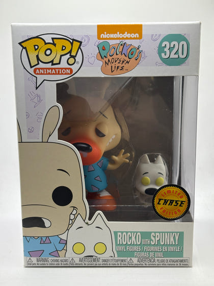 Funko POP! Animation Rocko’s Modern Life #320 Rocko with Spunky Chase