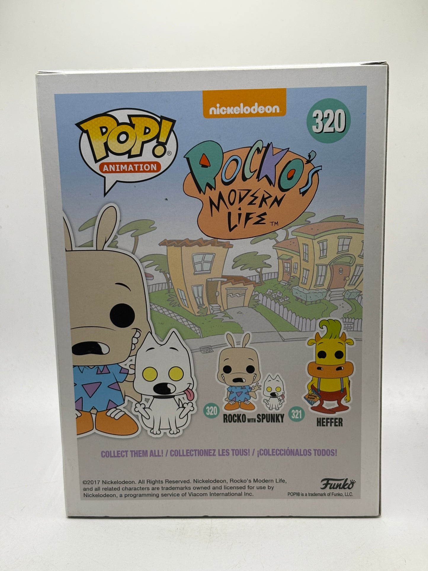 Funko POP! Animation Rocko’s Modern Life #320 Rocko with Spunky Chase