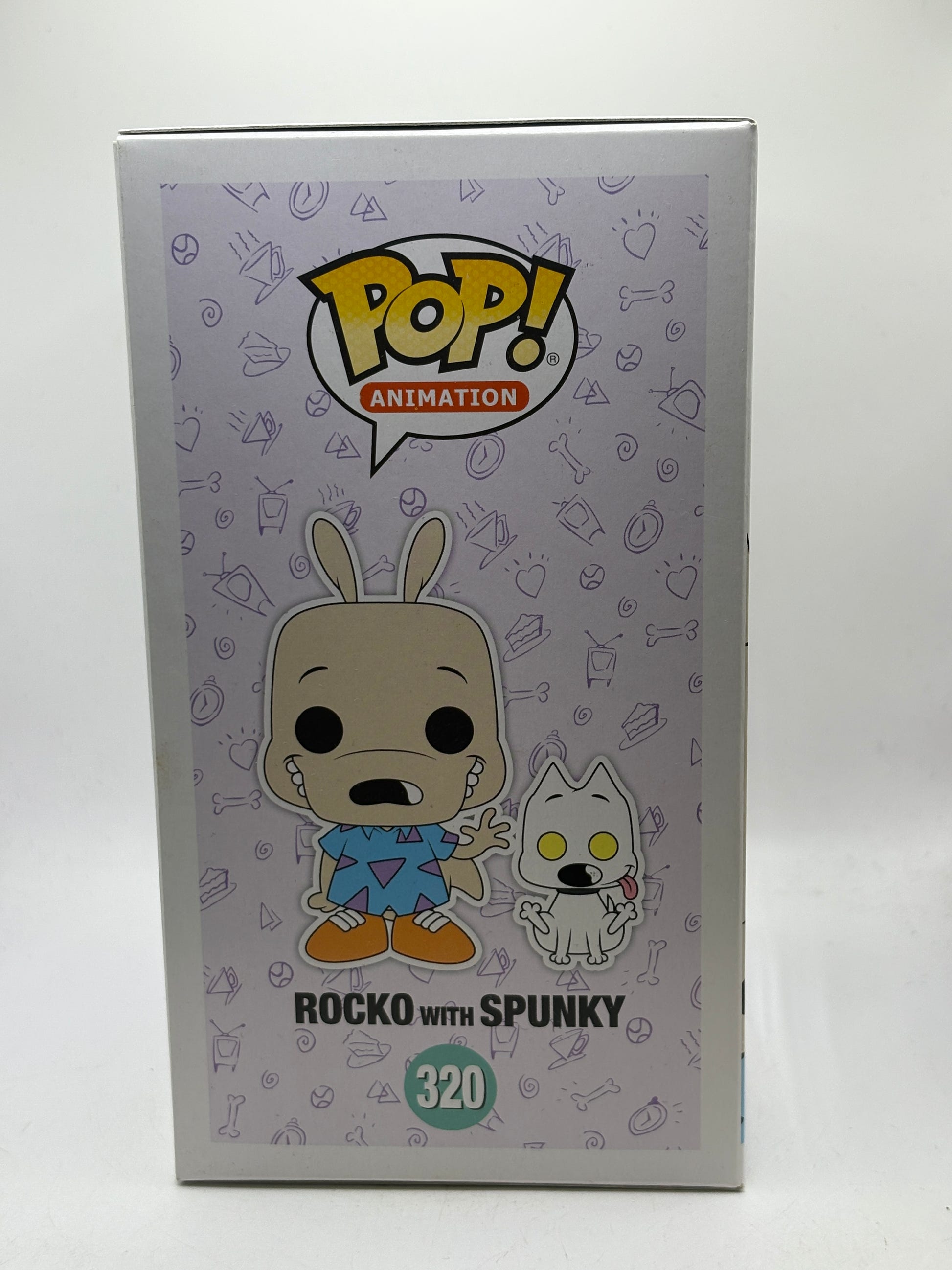 Funko POP! Animation Rocko’s Modern Life #320 Rocko with Spunky Chase image 4