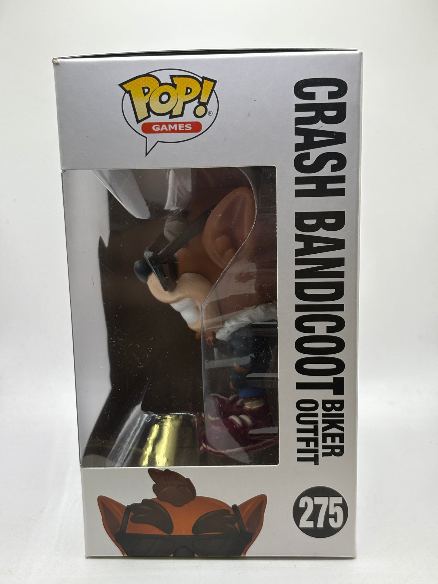 Funko POP! Games Crash Bandicoot #275 Crash Bandicoot Biker Outfit Vinyl Figure