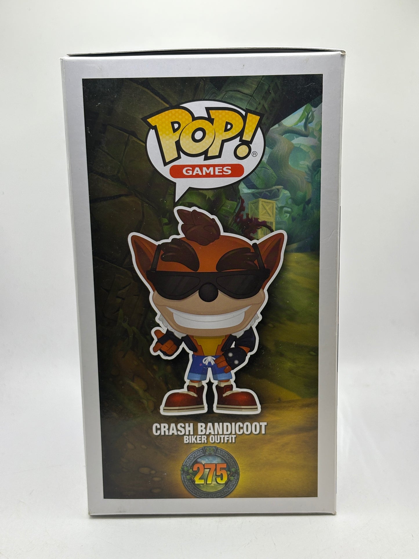 Funko POP! Games Crash Bandicoot #275 Crash Bandicoot Biker Outfit Vinyl Figure