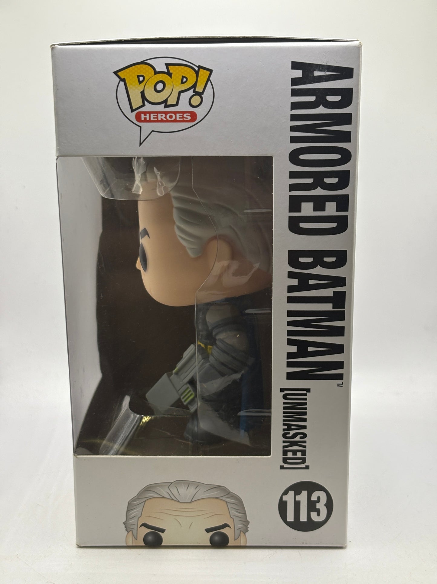 Funko POP! Heroes Batman The Dark Knight Returns #114 Armored Batman Unmasked