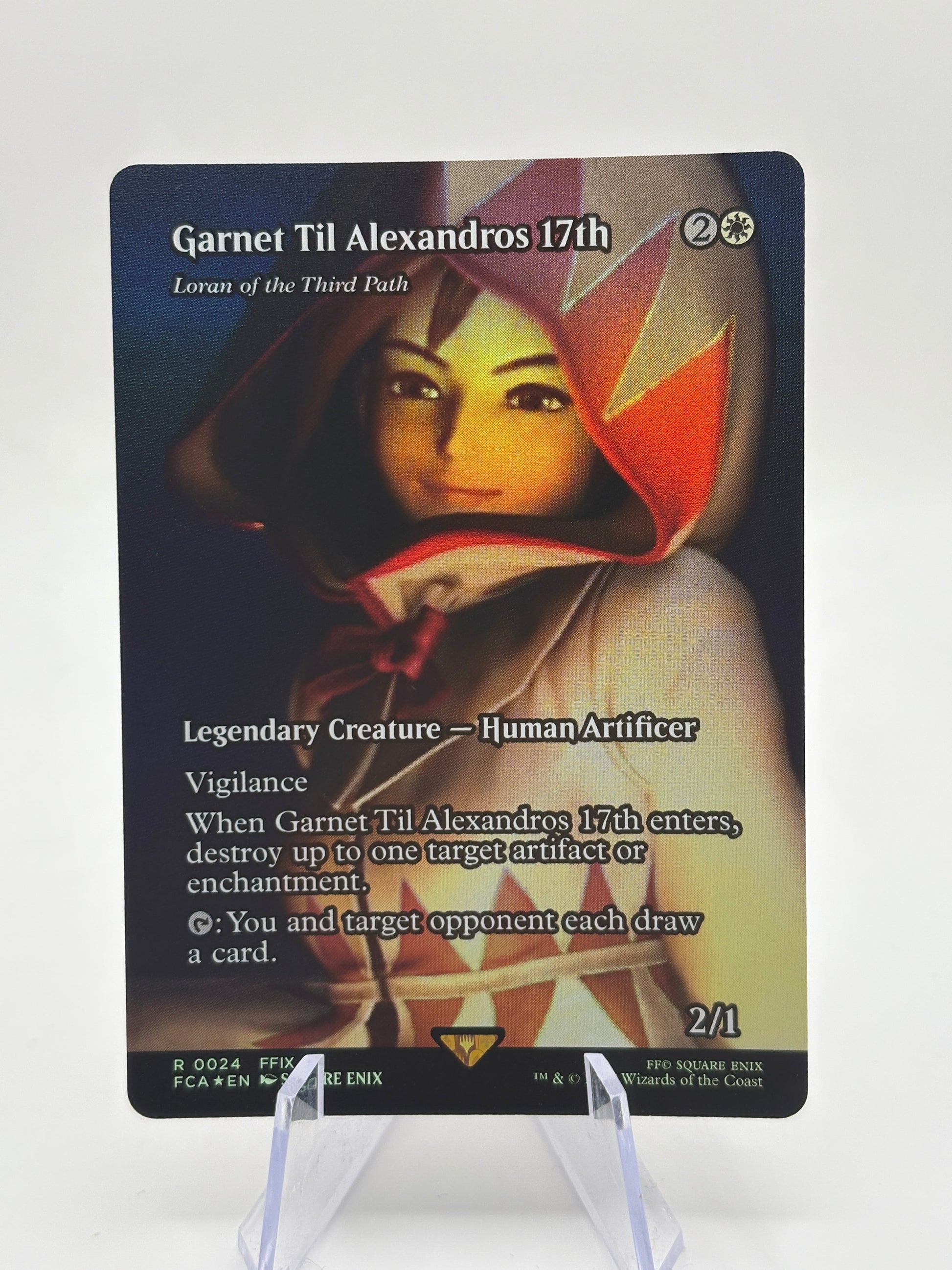 Garnet Til Alexandros 17th - Foil - Showcase - FF Magic: The Gathering FRENLY BRICKS - Open 7 Days