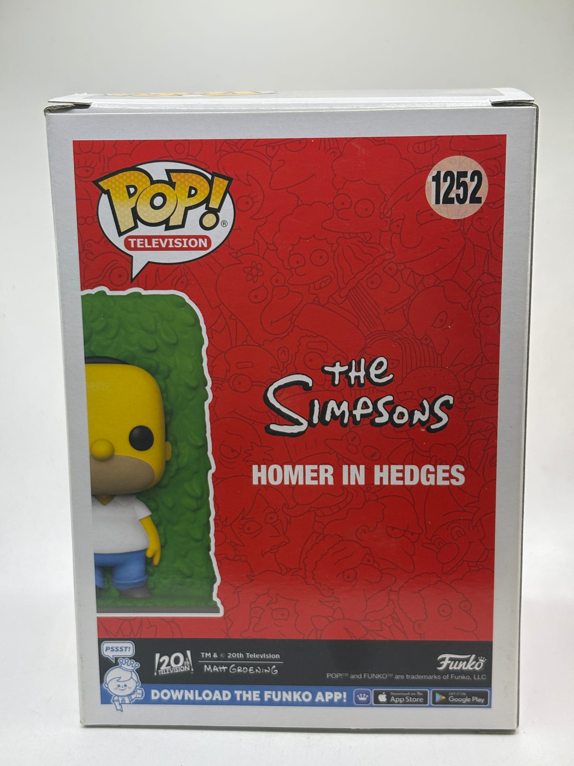 Funko POP! Television The Simpsons #1252 Homer in Hedges SE image 3