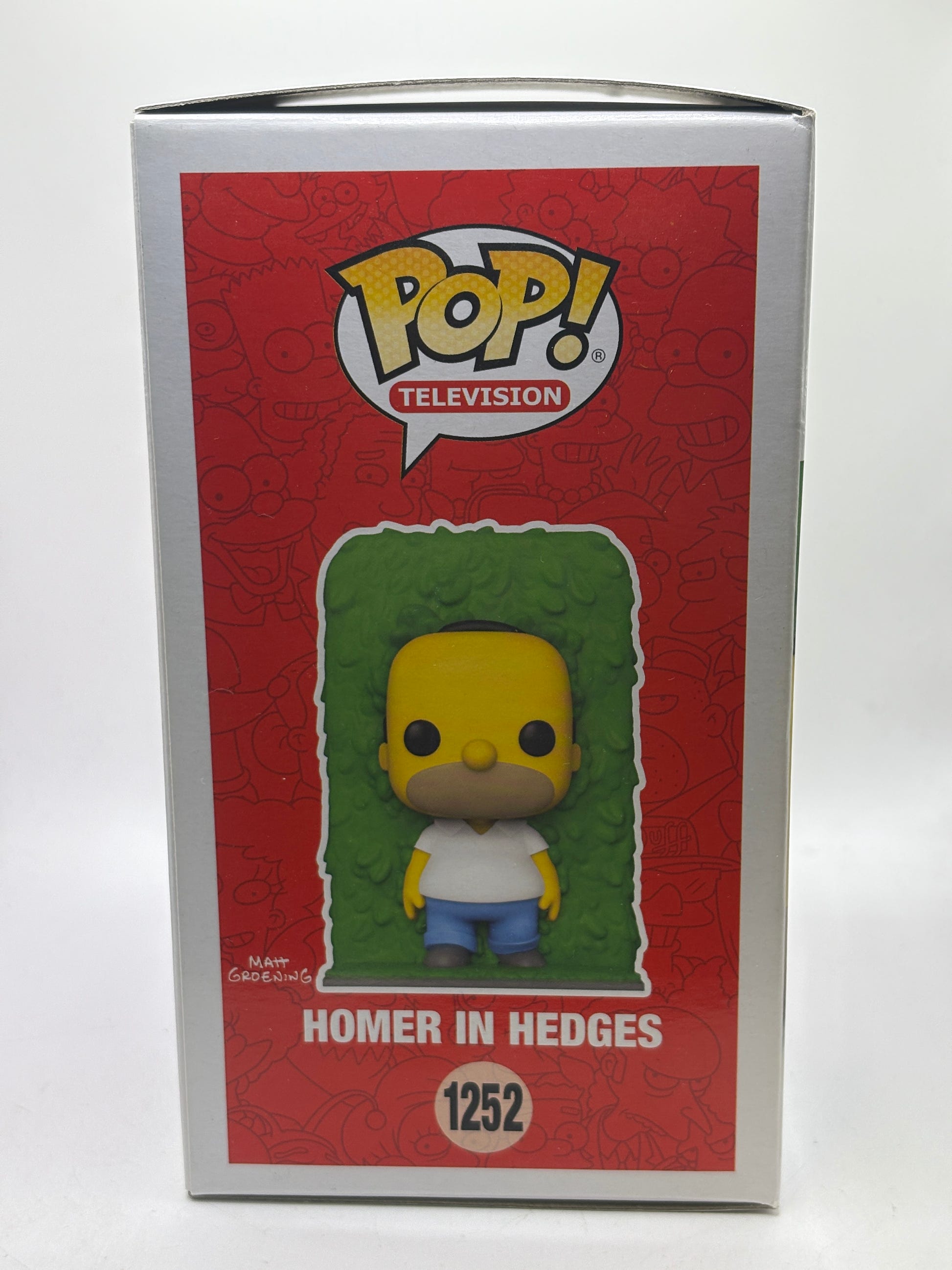 Funko POP! Television The Simpsons #1252 Homer in Hedges SE image 4