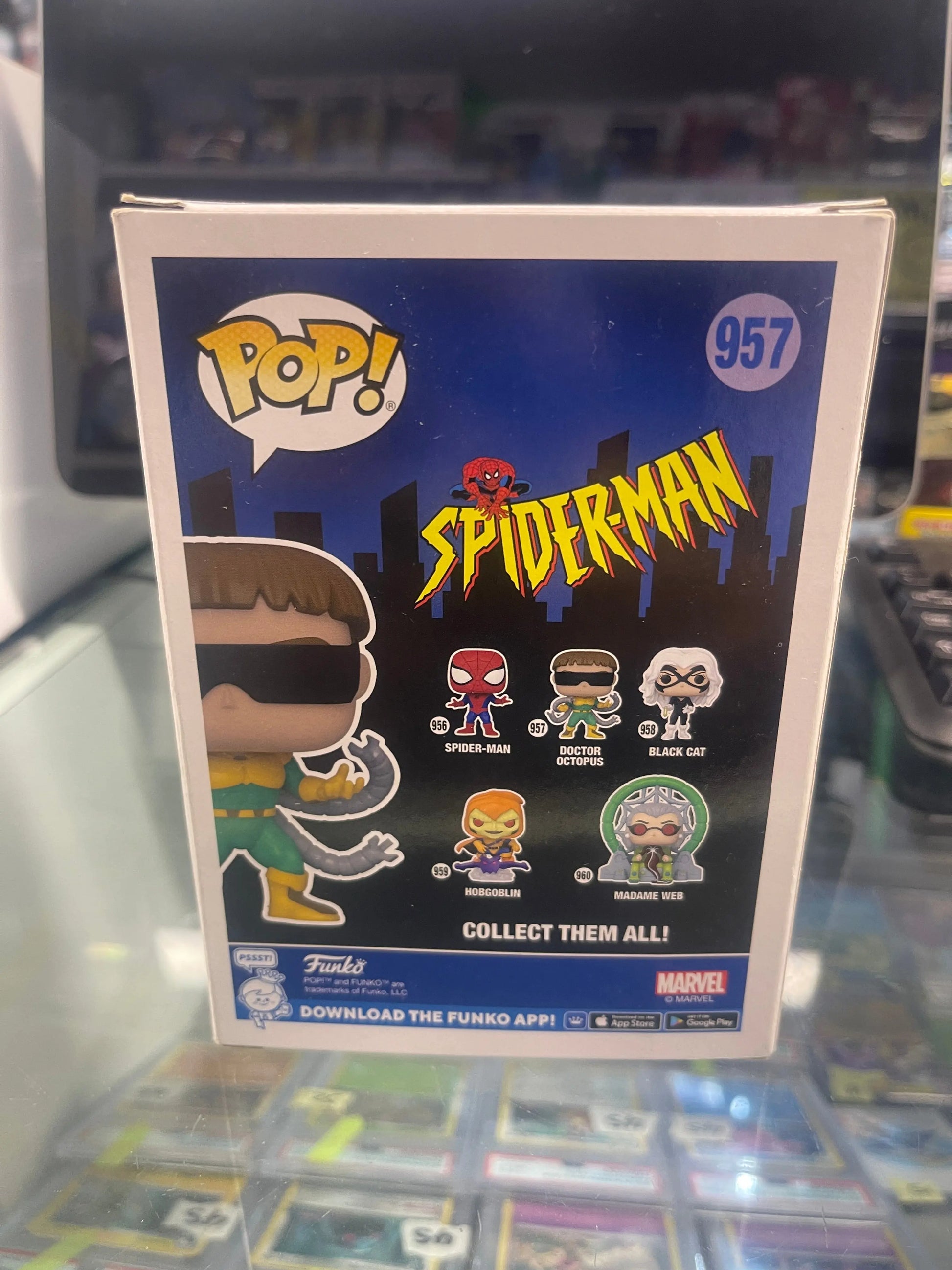 Funko POP! Marvel: Animated Spider-Man Doctor Octopus #957 FRENLY BRICKS - Open 7 Days