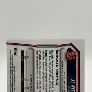 2026 Bowman Chrome JJ Wetherholt Green Geometric /99 #BCP-115 CARDINALS FRENLY BRICKS - Open 7 Days