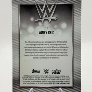 Lainey Reid 2026 Topps Chrome WWE Purple Refractor Parallel /75 Rookie Card NXT FRENLY BRICKS - Open 7 Days