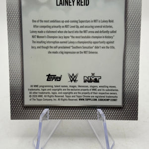Lainey Reid 2026 Topps Chrome WWE Purple Refractor Parallel /75 Rookie Card NXT FRENLY BRICKS - Open 7 Days