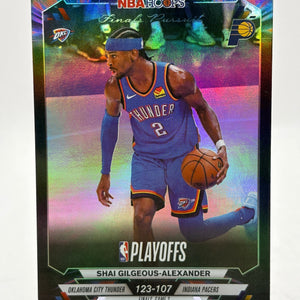 2025-26 Topps Hoops Finals Pursuit Shai Gilgeous-Alexander #FP-86 SP FRENLY BRICKS - Open 7 Days