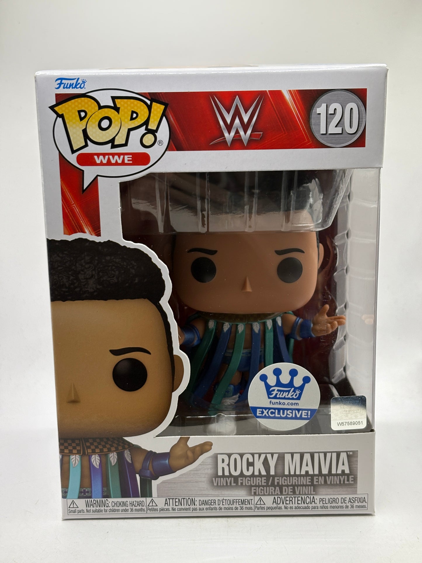 Funko POP! WWE #120 Rocky Maivia Funko Exclusive