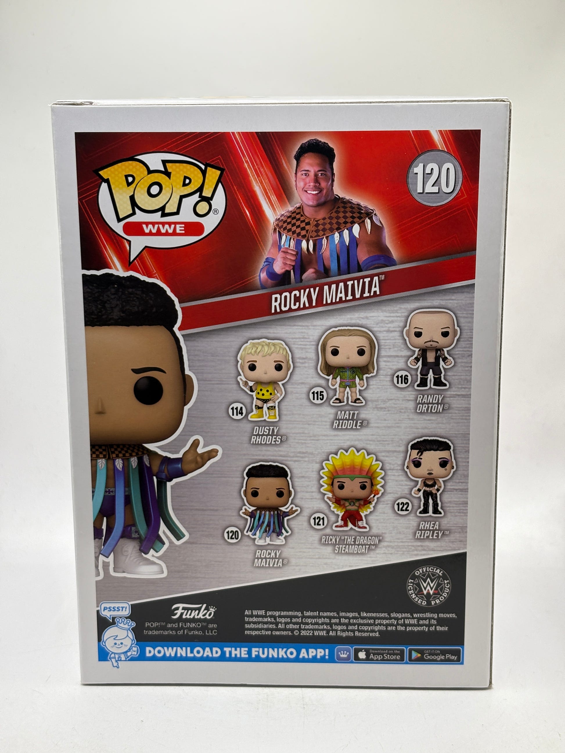 Funko POP! WWE #120 Rocky Maivia Funko Exclusive image 3