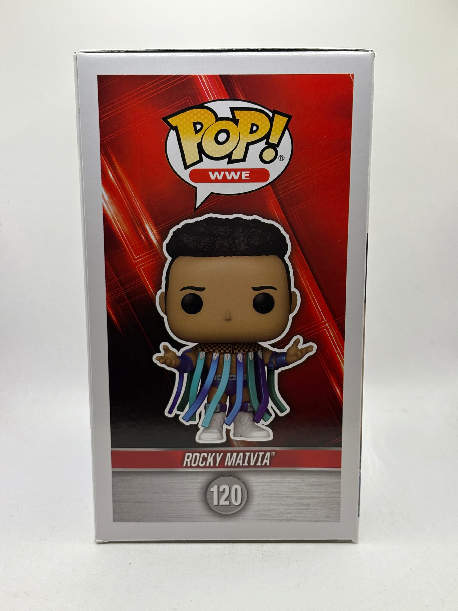 Funko POP! WWE #120 Rocky Maivia Funko Exclusive image 4