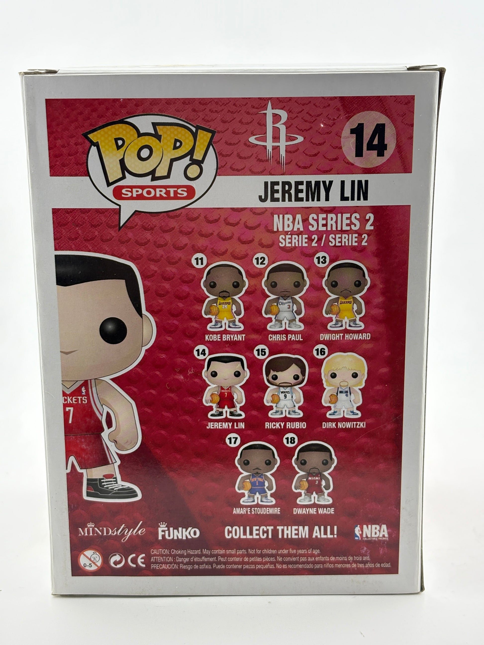 Funko POP! Sports NBA #14 Jeremy Lin Vinyl Figure Rare Vaulted FRENLY BRICKS - Open 7 Days