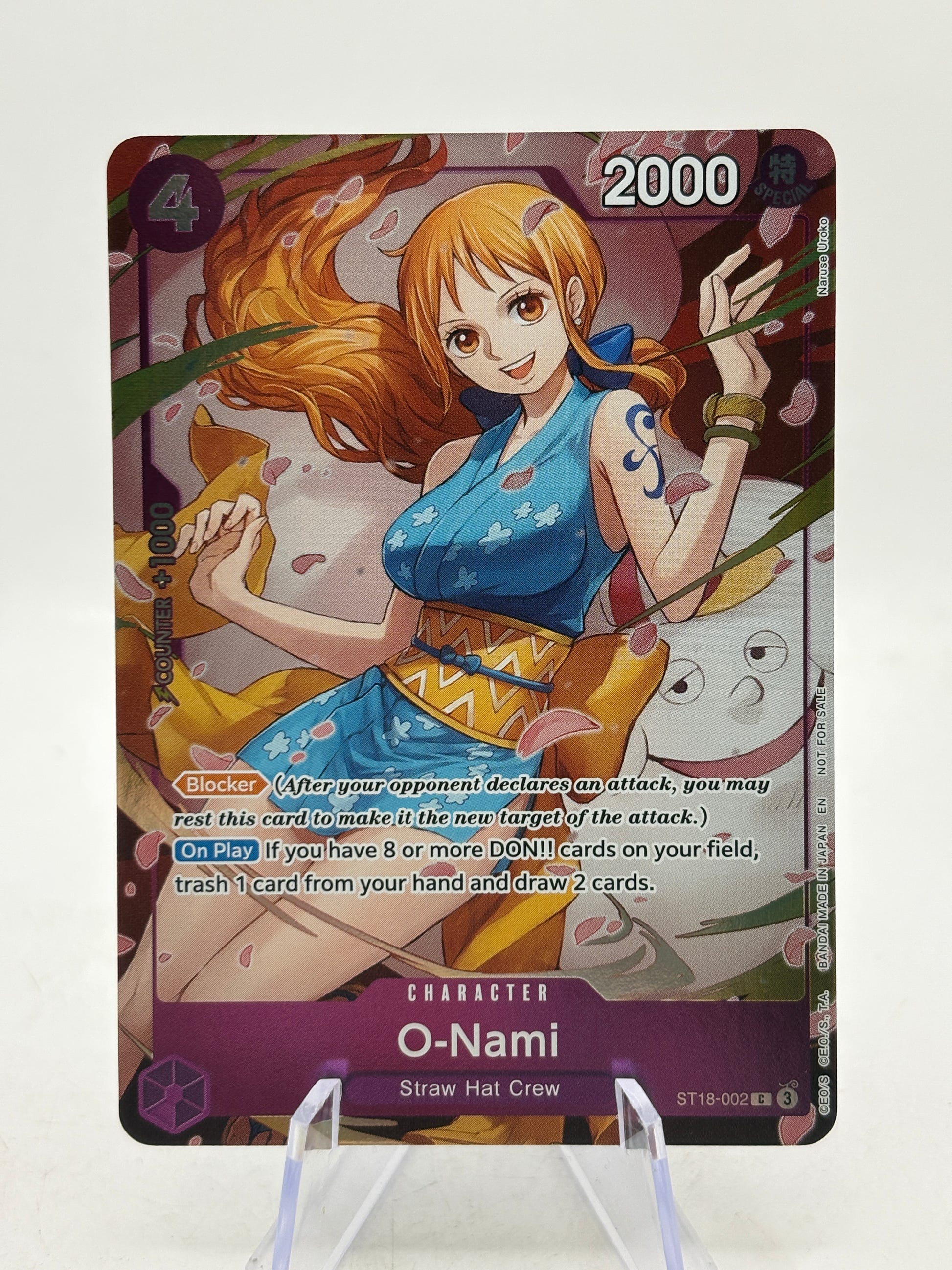 One Piece TCG - ST18 O-Nami ST18-002 C Dash Pack image 1