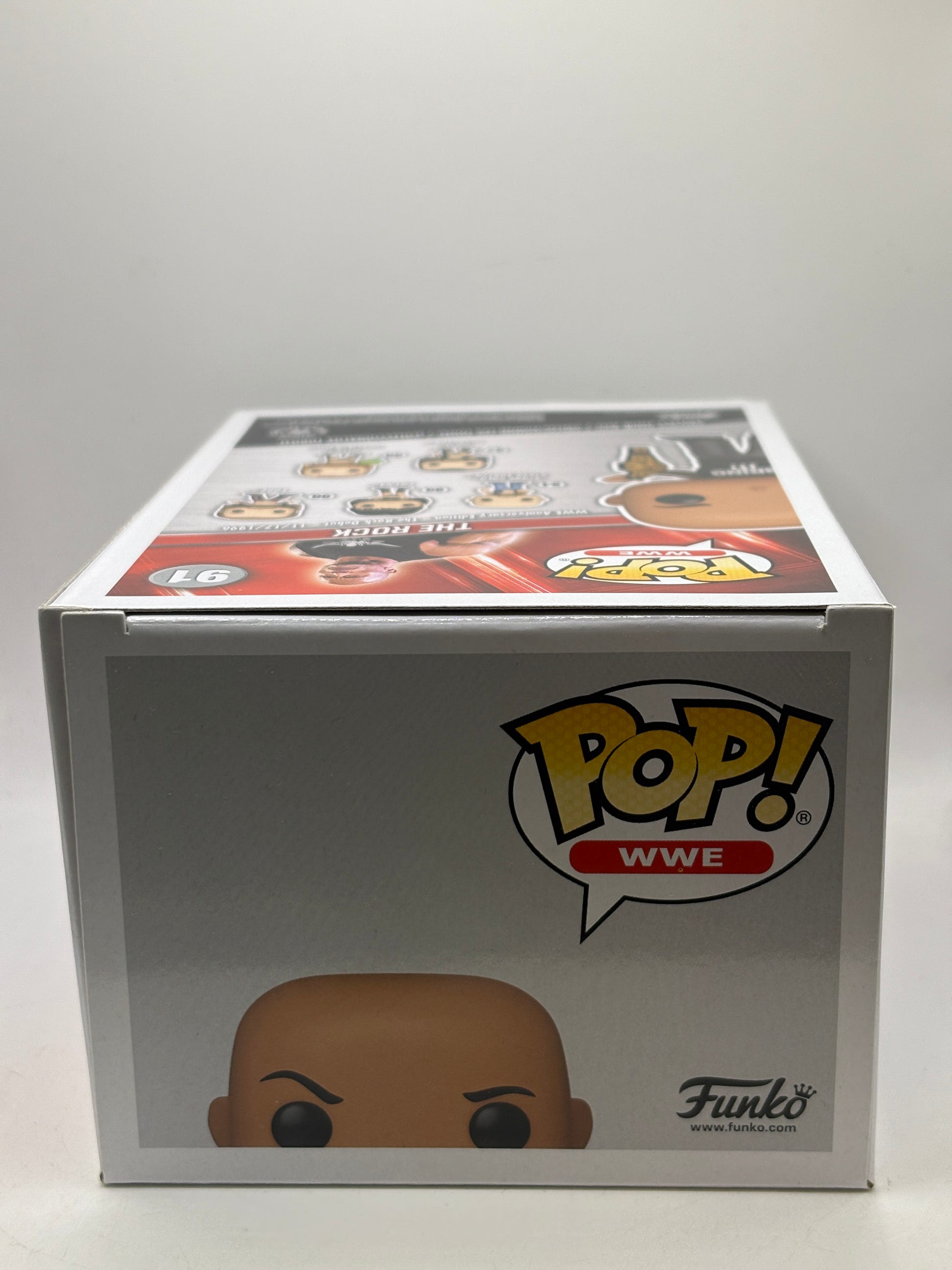 Funko POP! WWE #91 The Rock Vinyl Figure Special Edition 25th Anniversary image 5