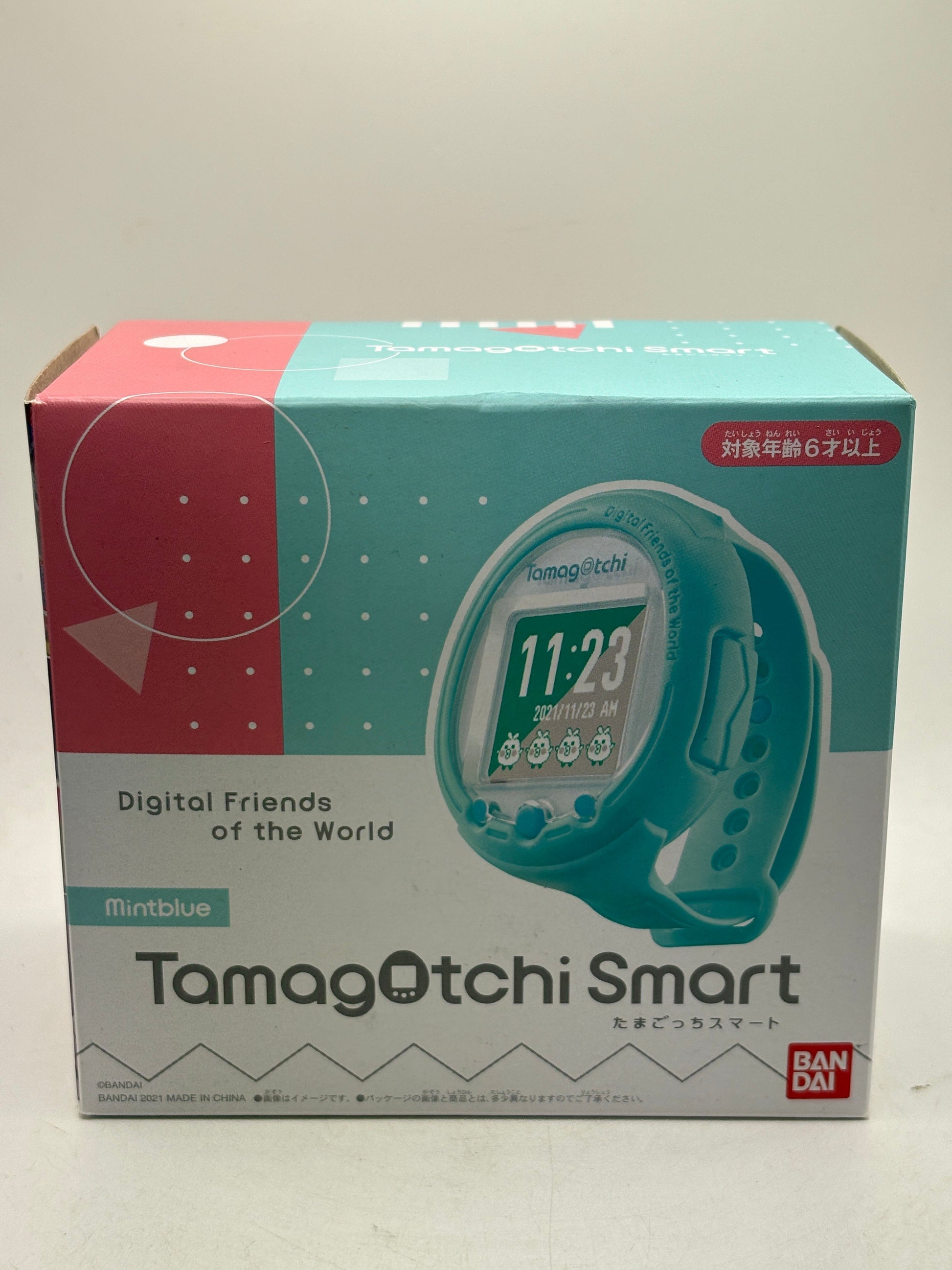 Bandai Tamagotchi Smart Mintblue Virtual Pet Bracelet 2021 Watch product image