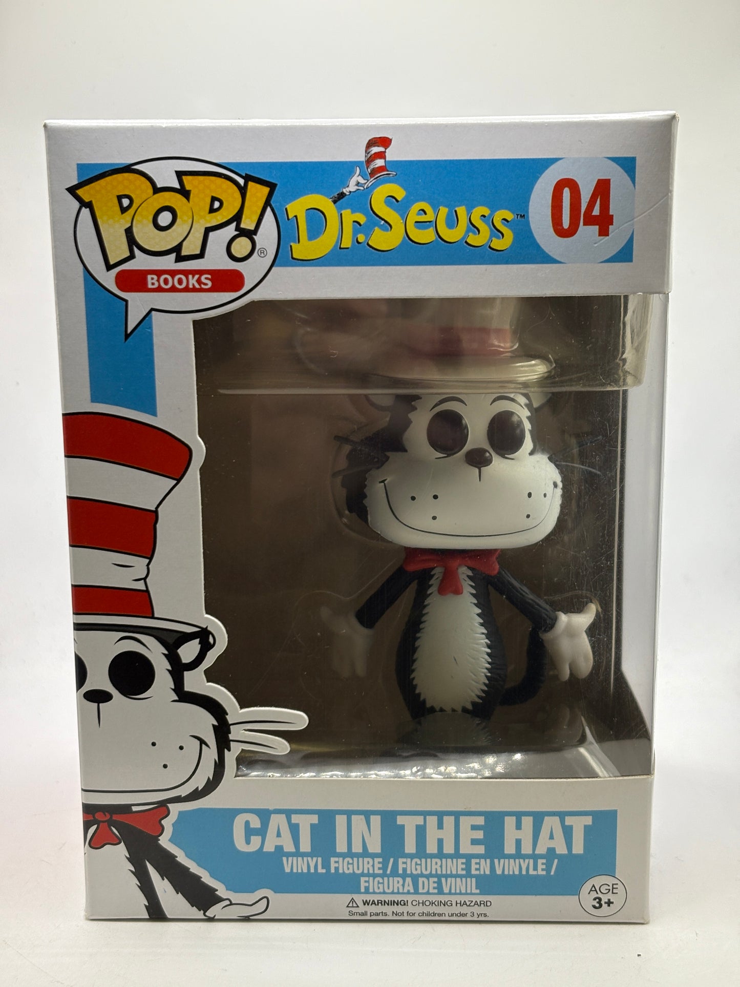 Funko POP! Books Dr Seuss #04 Cat in the Hat Vinyl Figure