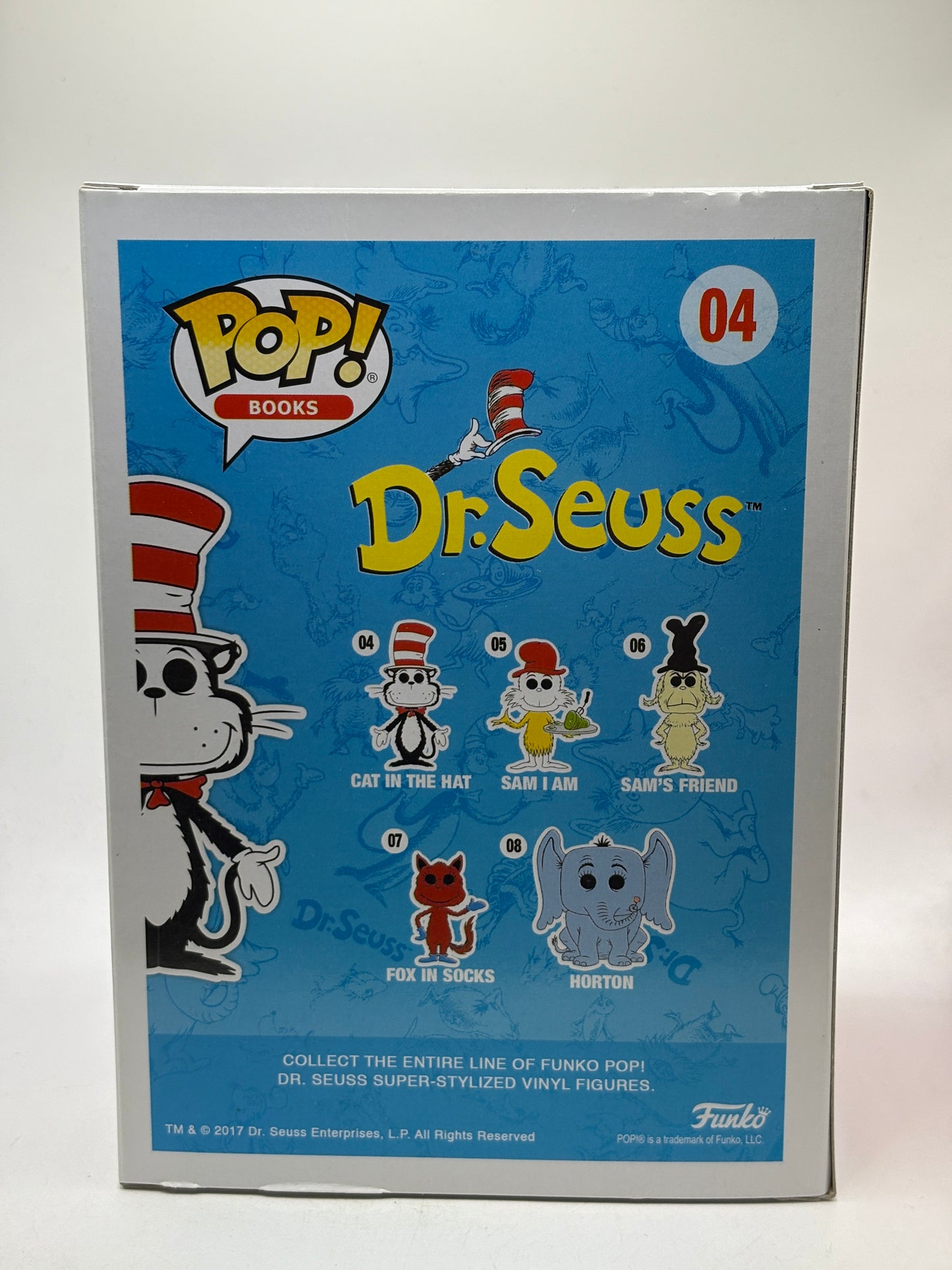 Funko POP! Books Dr Seuss #04 Cat in the Hat Vinyl Figure