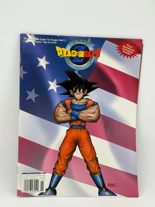 Beckett Collectors Dragon Ball Z Magazine Volume 2 Number 11 Goku FRENLY BRICKS - Open 7 Days