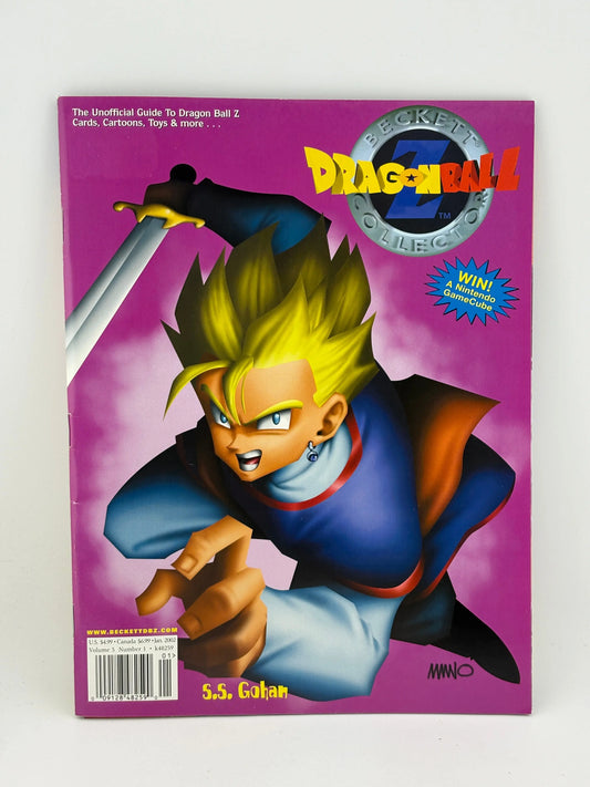 Beckett Collectors Dragon Ball Z Magazine Volume 3 Number 1 SS Gohan FRENLY BRICKS - Open 7 Days