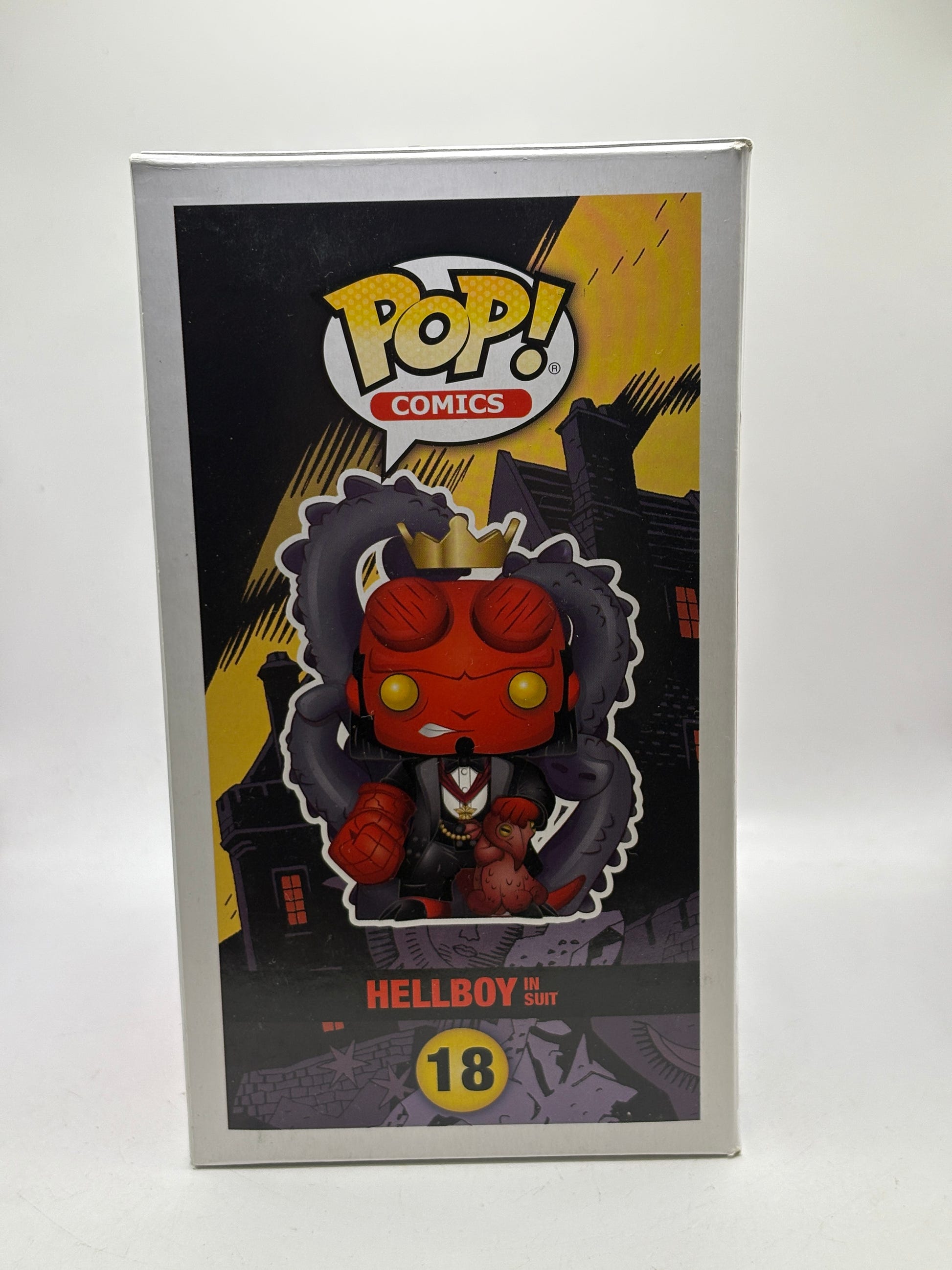 Funko POP! Comics Hellboy #18 Hellboy in Suit 2018 Summer Convention image 4
