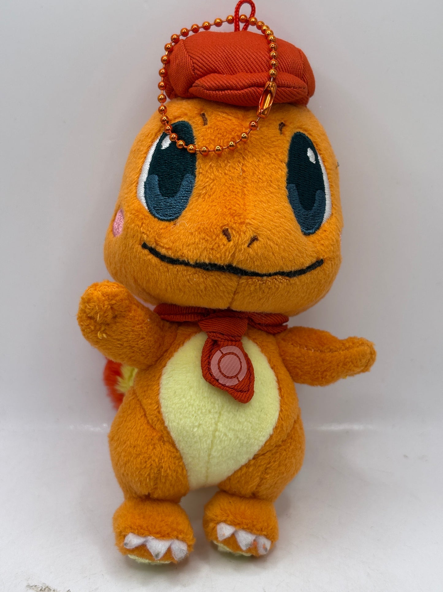 Pokémon Charmander Plush Mascot Keychain  From Pokemon Cafe Mix  Gently FRENLY BRICKS - Open 7 Days