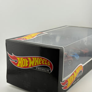 Hot Wheels Premium Carry On 4 Car Set Bugatti McLaren FRENLY BRICKS - Open 7 Days